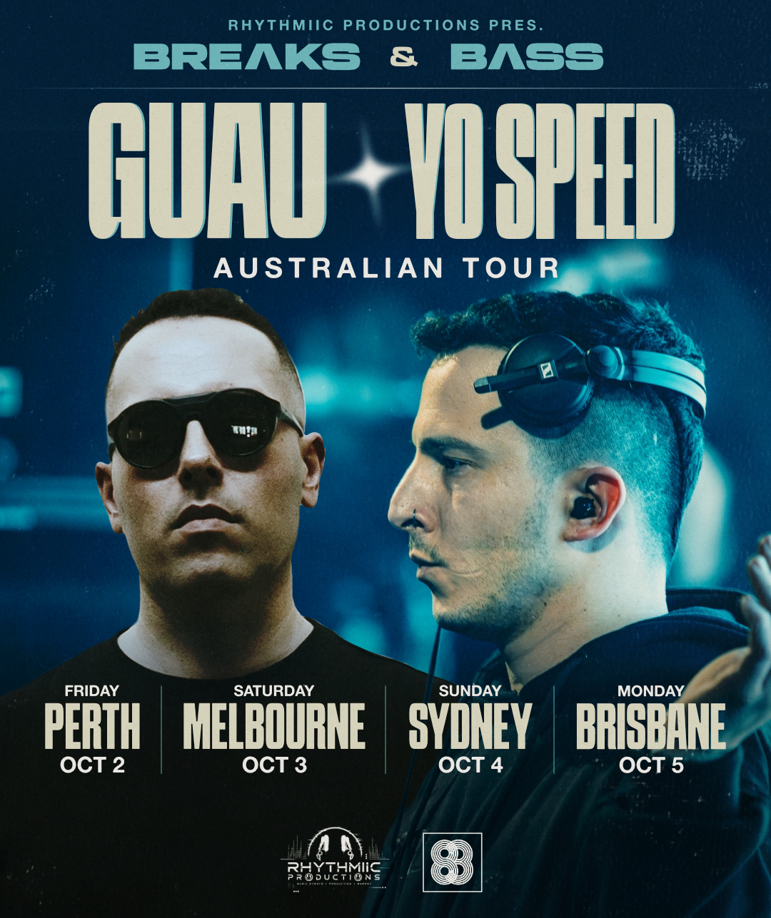 Breaks N Bass GUAU x YO SPEED Australian Tour