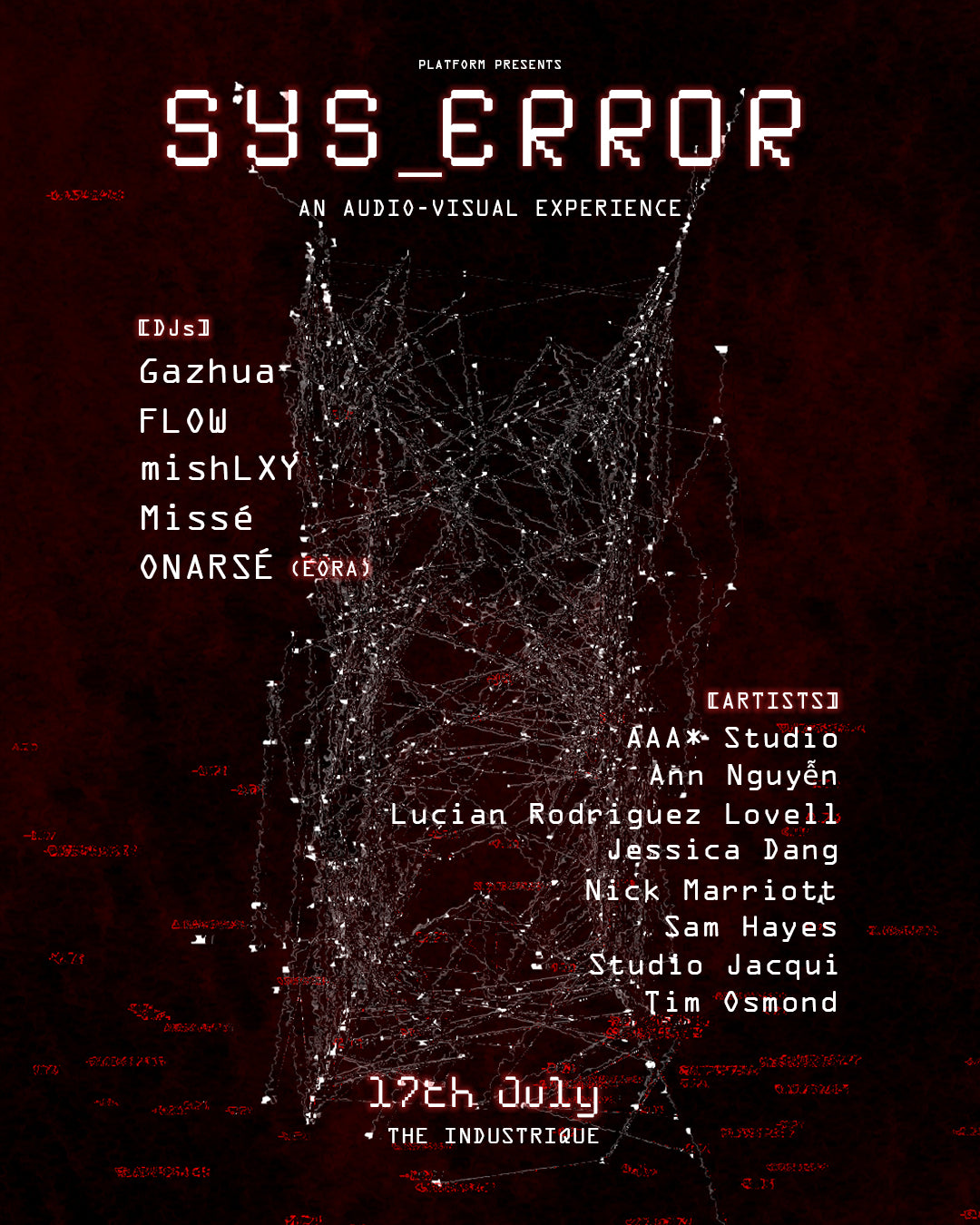 Platform Presents: SYS_ERROR