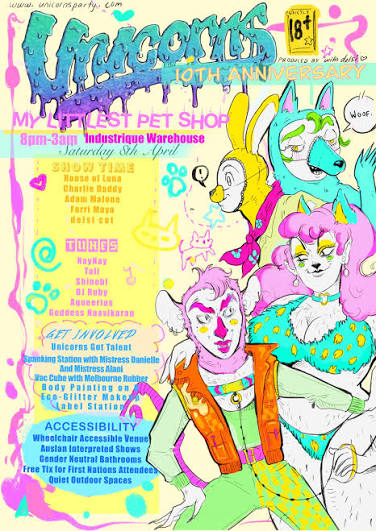 Unicorns - Zodiac Dreams (Naarm) - CLOAK ROOM PRE PURCHASE