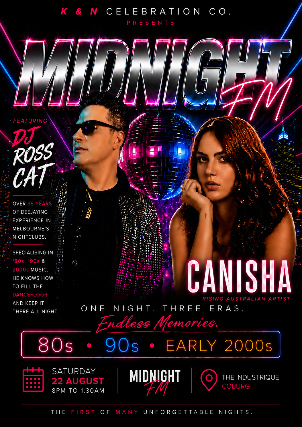 K&N Celebration Co. Pres. MIDNIGHT FM- The Soundtrack of our Lives