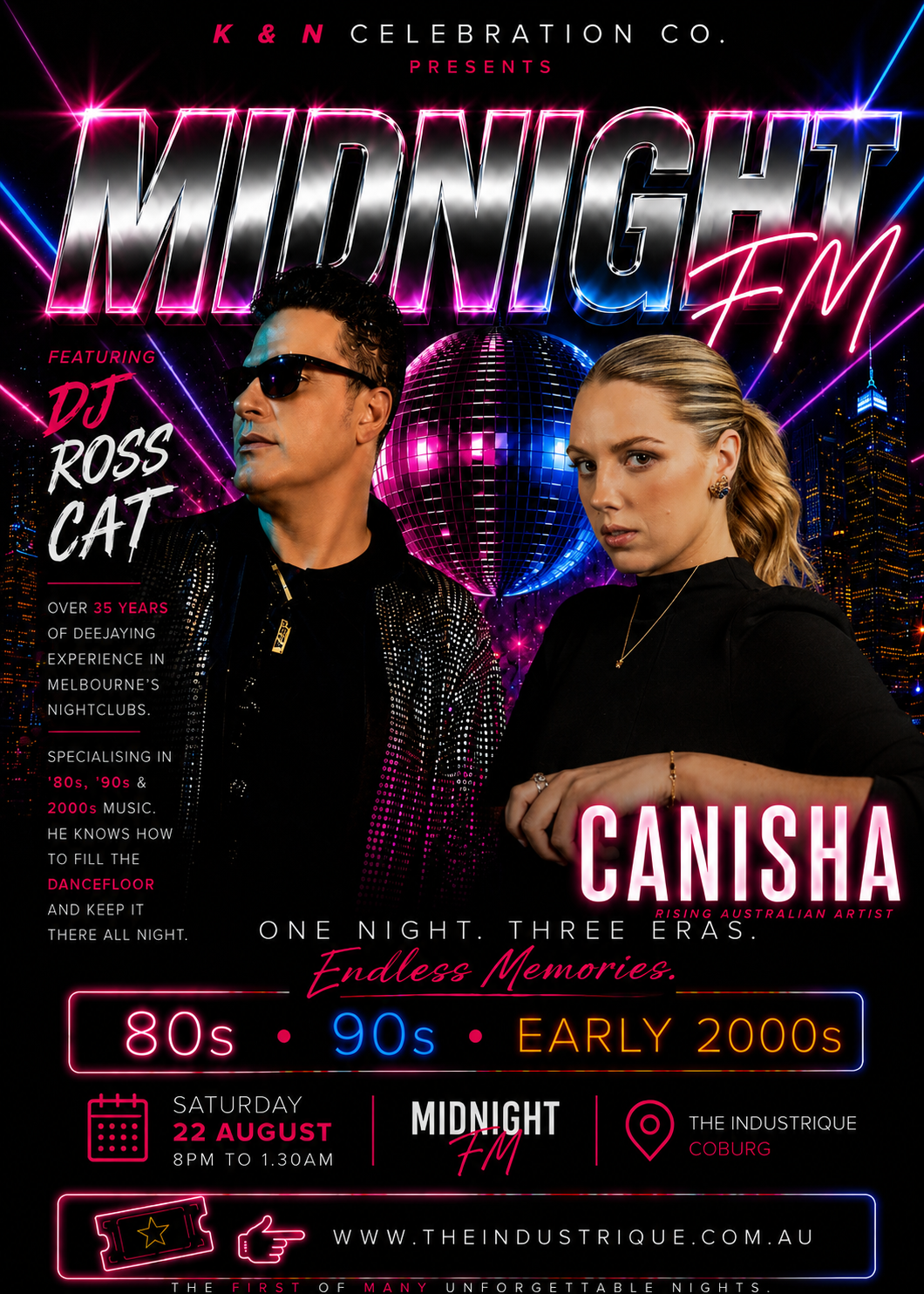 K&N Celebration Co. Pres. MIDNIGHT FM- The Soundtrack of our Lives