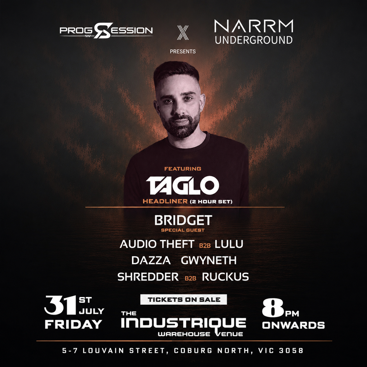 PROGSESSION X NARRM UNDERGROUND